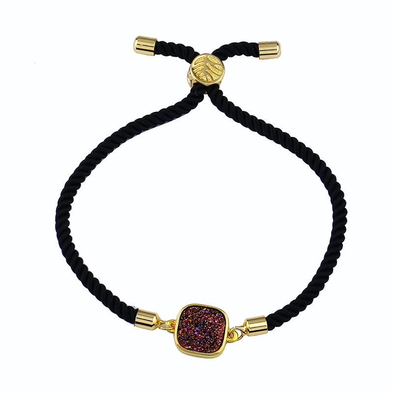 Red rope bracelet Korean version simple personality bracelet fashion crystal bracelet female temperament student versatile jewelry brb50