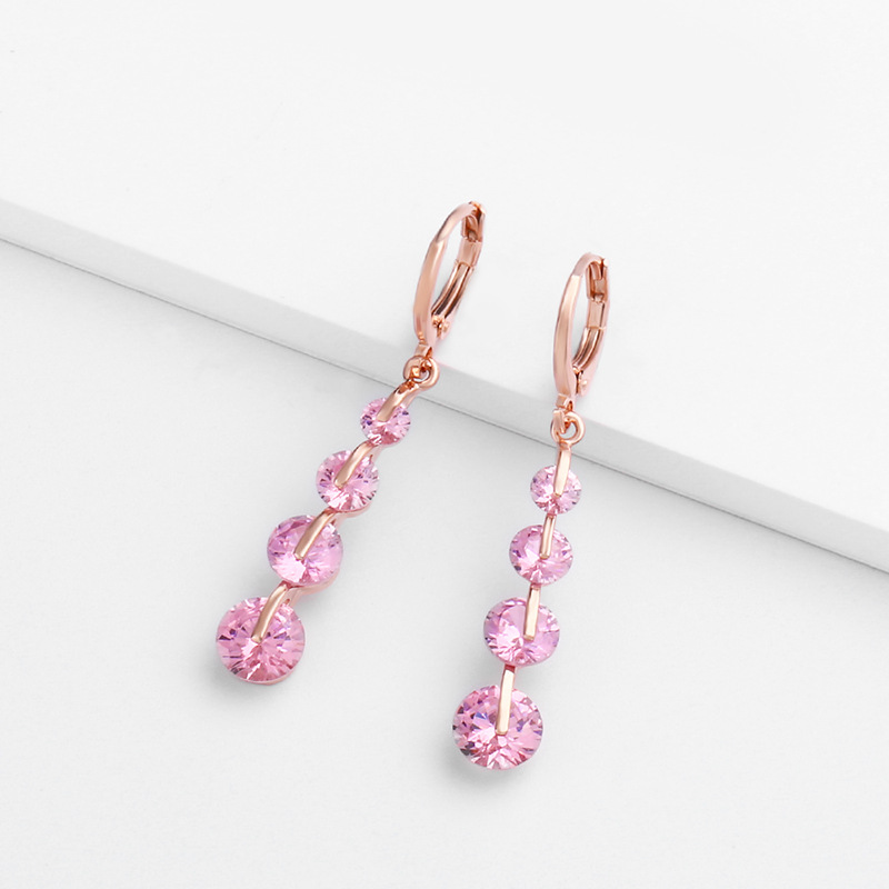 earrings2023 Hot Sale New Earrings European and American Long Geometric Water Drop Pendant Earrings erp97