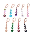 earrings2023 Hot Sale New Earrings European and American Long Geometric Water Drop Pendant Earrings erp97