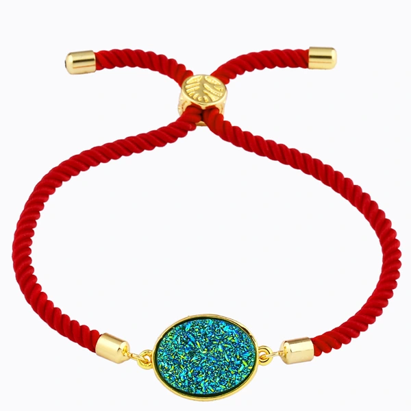 Hot selling round crystal bud bracelet in Europe and America, crystal cluster love jewelry factory direct sales stone jewelry brb48