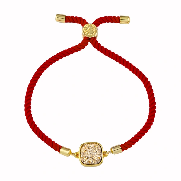 Red rope bracelet Korean version simple personality bracelet fashion crystal bracelet female temperament student versatile jewelry brb50