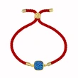 Red rope bracelet Korean version simple personality bracelet fashion crystal bracelet female temperament student versatile jewelry brb50