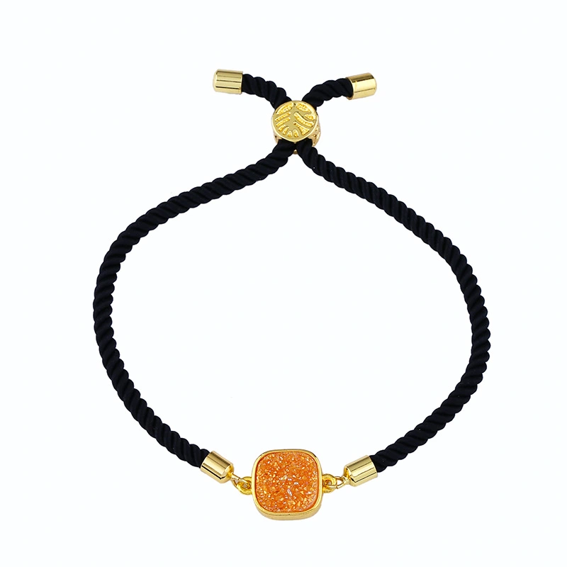 Red rope bracelet Korean version simple personality bracelet fashion crystal bracelet female temperament student versatile jewelry brb50