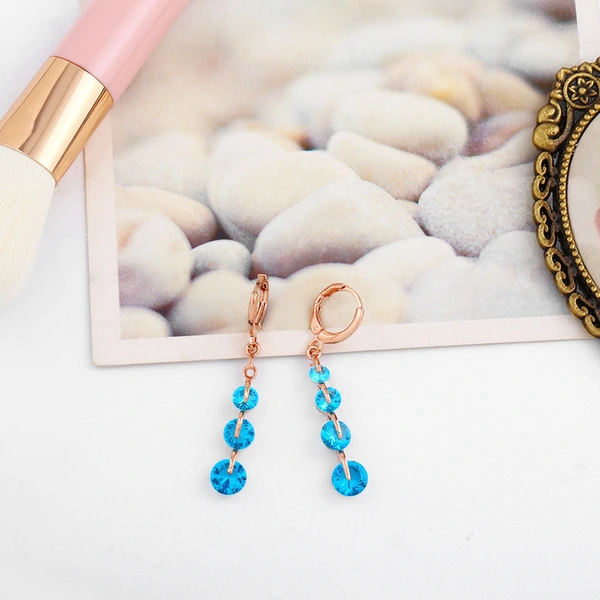 earrings2023 Hot Sale New Earrings European and American Long Geometric Water Drop Pendant Earrings erp97