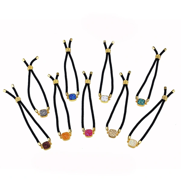 Red rope bracelet Korean version simple personality bracelet fashion crystal bracelet female temperament student versatile jewelry brb50