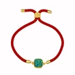 Red rope bracelet Korean version simple personality bracelet fashion crystal bracelet female temperament student versatile jewelry brb50