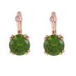 2023 new earrings rose gold zircon earrings exquisite large diamond earrings earrings sweet ear buckles erq32