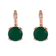 2023 new earrings rose gold zircon earrings exquisite large diamond earrings earrings sweet ear buckles erq32