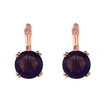2023 new earrings rose gold zircon earrings exquisite large diamond earrings earrings sweet ear buckles erq32