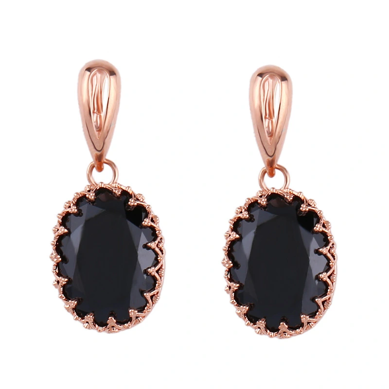 earrings e-commerce jewelry European and American simple zircon earrings fashionable personality geometric earrings ern39