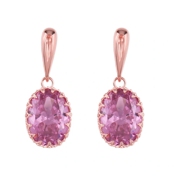 earrings e-commerce jewelry European and American simple zircon earrings fashionable personality geometric earrings ern39