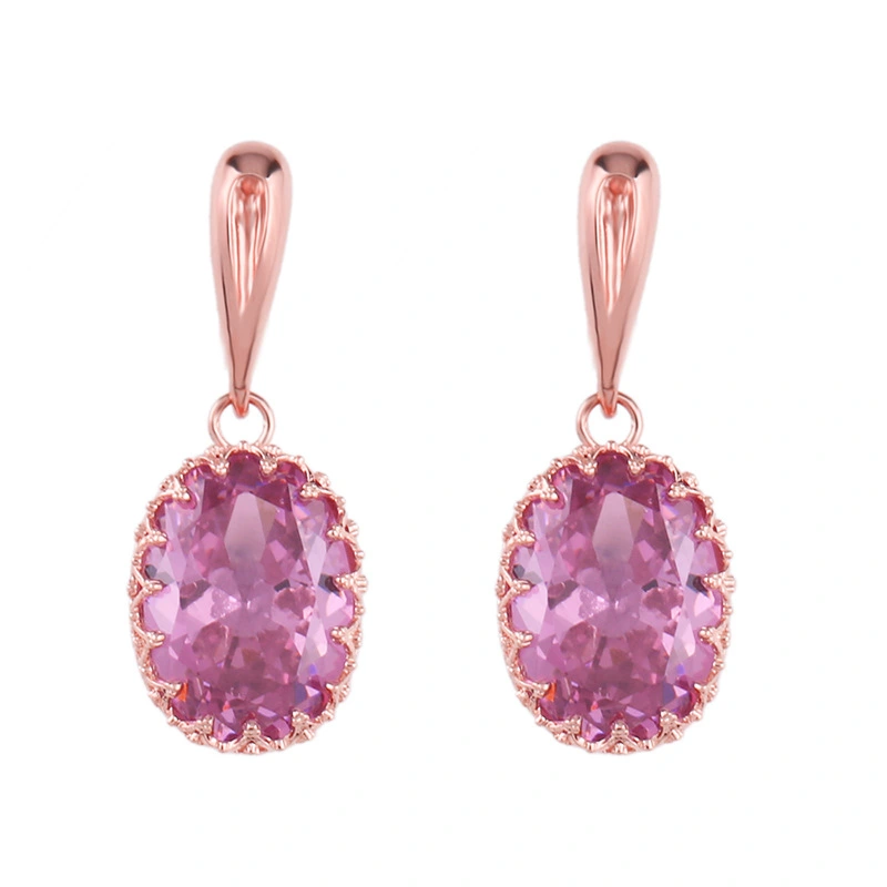 earrings e-commerce jewelry European and American simple zircon earrings fashionable personality geometric earrings ern39