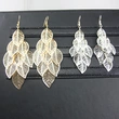 Korean new hollow leaf earrings female earrings earrings wholesale alloy earrings earrings era05