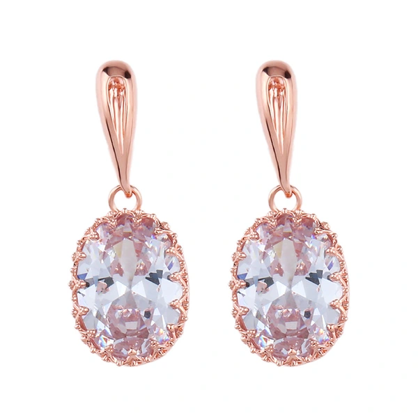 earrings e-commerce jewelry European and American simple zircon earrings fashionable personality geometric earrings ern39