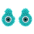 Clearance earrings 2024 creative rice bead earrings exaggerated geometric earrings earrings jewelry erq93