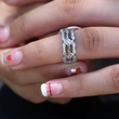 European and American hot selling new products, creative fashion, street hip-hop style couple rings, factory direct sales