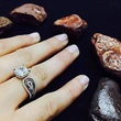 European and American new fashion geometric line open ring ladies personality ring jewelry ring