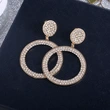 Hot selling new fashion nightclub sexy goddess temperament big hoop all-match big earrings