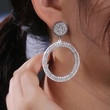 Hot selling new fashion nightclub sexy goddess temperament big hoop all-match big earrings