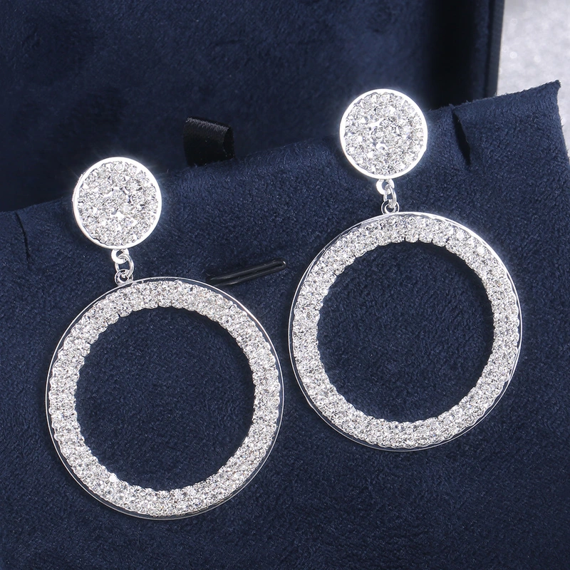 Hot selling new fashion nightclub sexy goddess temperament big hoop all-match big earrings