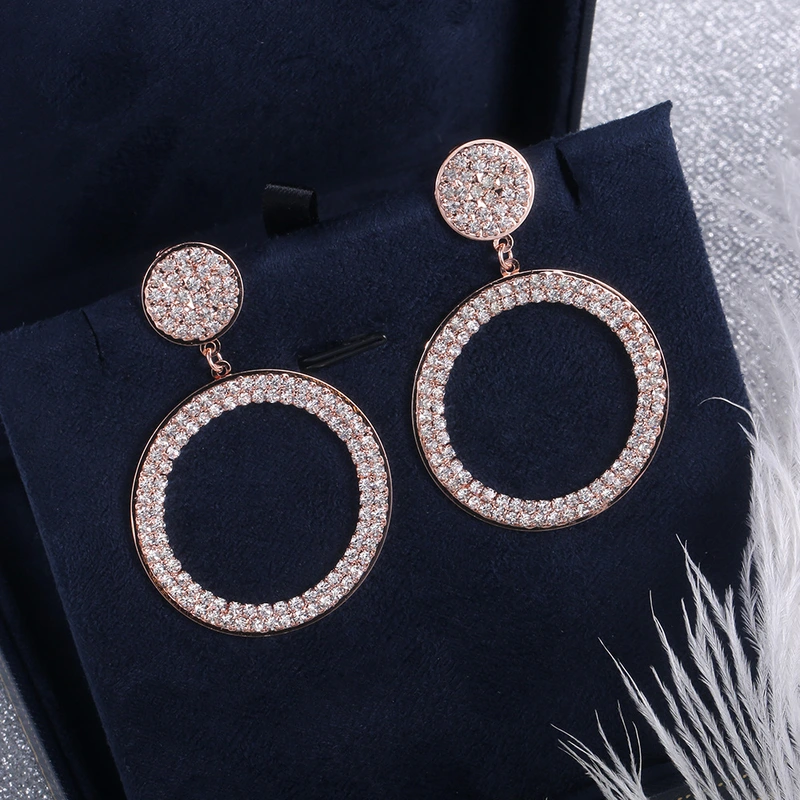 Hot selling new fashion nightclub sexy goddess temperament big hoop all-match big earrings