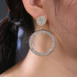 Hot selling new fashion nightclub sexy goddess temperament big hoop all-match big earrings