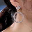 Hot selling new fashion nightclub sexy goddess temperament big hoop all-match big earrings