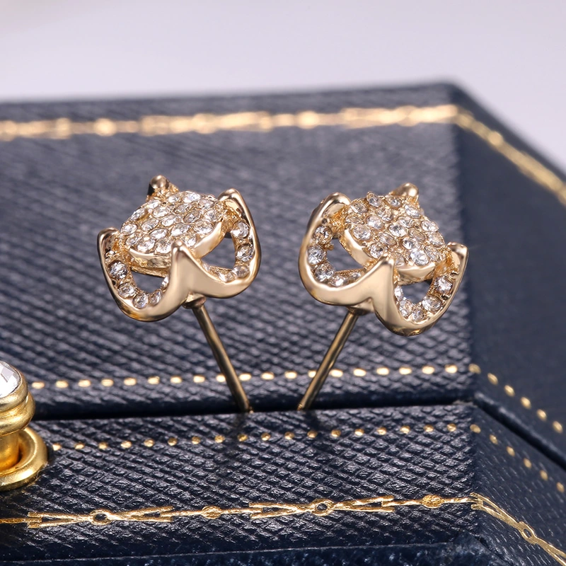    Hot selling creative personality hip-hop style earrings and earrings