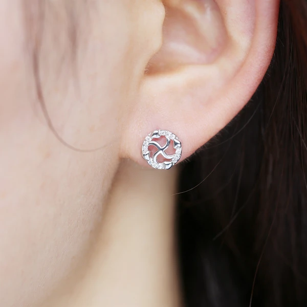  Hot selling new arrival big windmill earrings for women, Korean style, simple personality earrings, Dongdaemun internet celebrity style