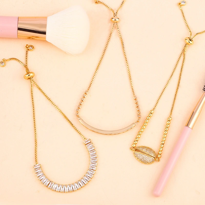 Original classic fashion zircon crystal pull-out bracelet women's simple personality temperament cactus bracelet brb86