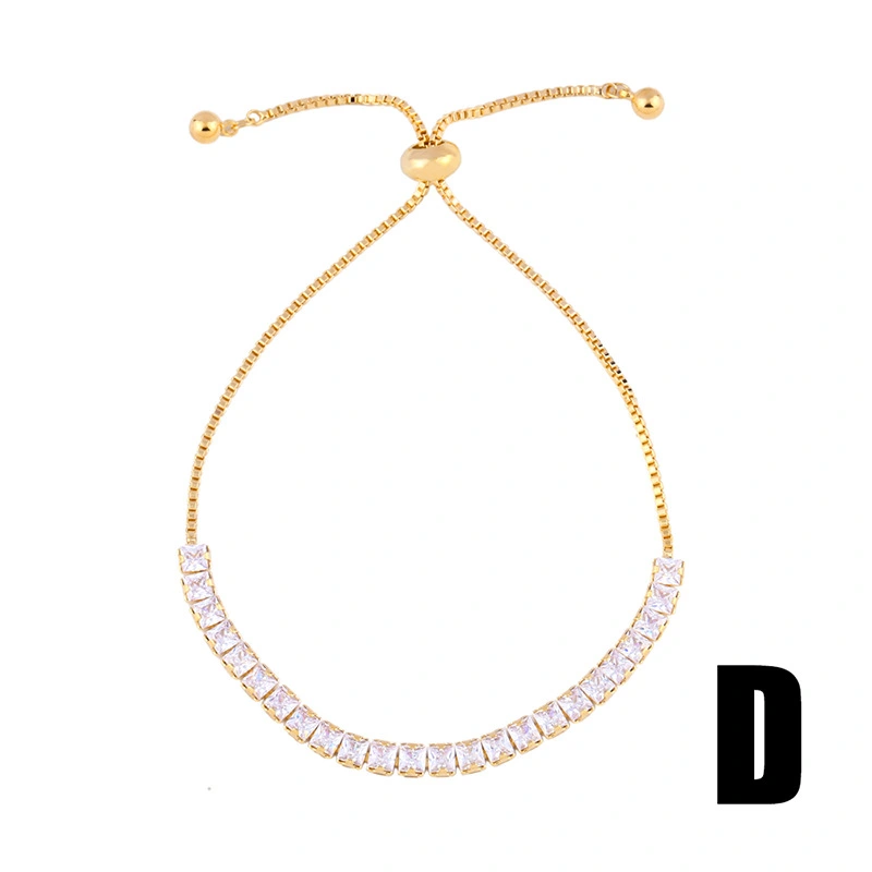 Original classic fashion zircon crystal pull-out bracelet women's simple personality temperament cactus bracelet brb86