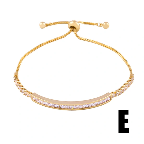 Original classic fashion zircon crystal pull-out bracelet women's simple personality temperament cactus bracelet brb86