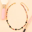 New accessories choker love necklace full of diamonds simple net red clavicle necklace necklace trend nkp96