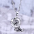   Hot selling new fashion football pendant clavicle necklace for women, simple jewelry