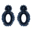 2023 new jewelry earrings European and American rice bead earrings Bohemian rice bead earrings female erq14