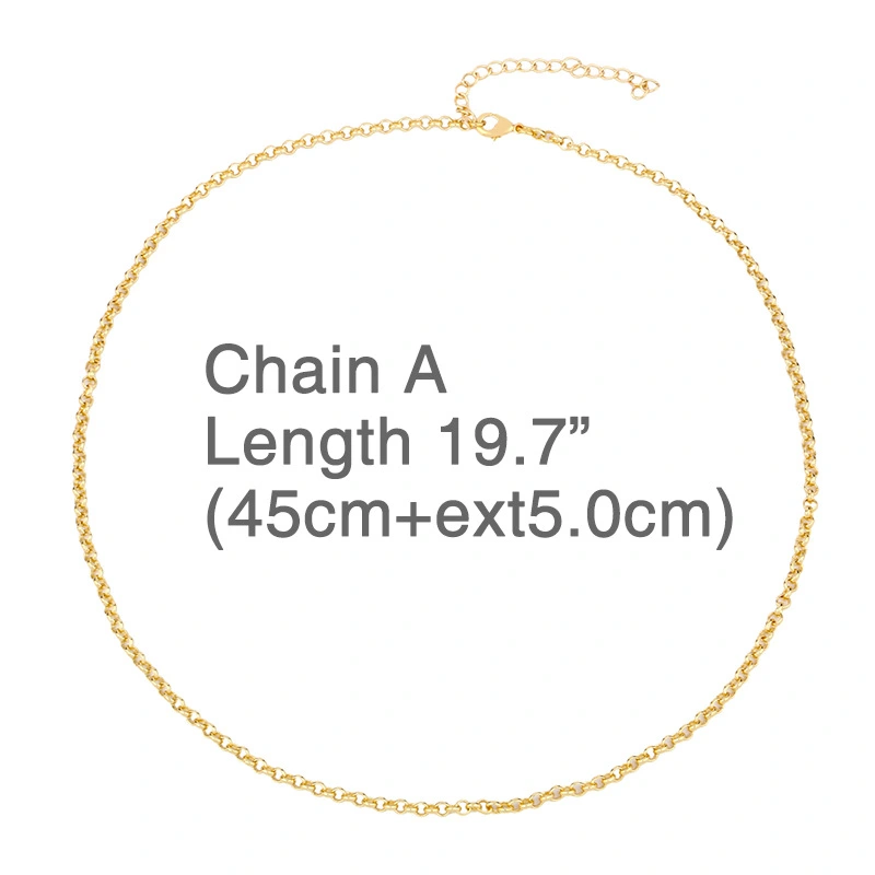 New accessories European and American letter necklace 26 English letter necklace diy letter necklace nkq33