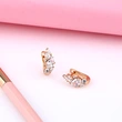 European and American earrings niche design diamond earrings fashionable geometric high-end earrings for jewelry ert12