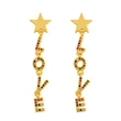 Clearance earings original love earrings letter personality diamond earrings net red earrings earrings ert33