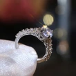 Hot selling new exquisite quality women's wedding ring fashion ring jewelry ring hand jewelry