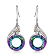 Recommended model: beautiful, unique and simple peacock shape earrings, colorful and creative earrings for wholesale