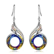 Recommended model: beautiful, unique and simple peacock shape earrings, colorful and creative earrings for wholesale