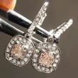   Hot selling new fashion European and American ladies' micro-encrusted diamond all-match ear clip earrings wholesale