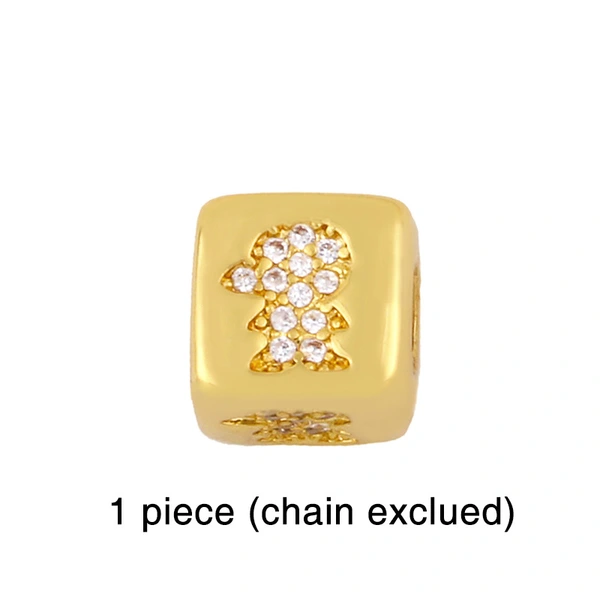 New accessories European and American letter necklace 26 English letter necklace diy letter necklace nkq33