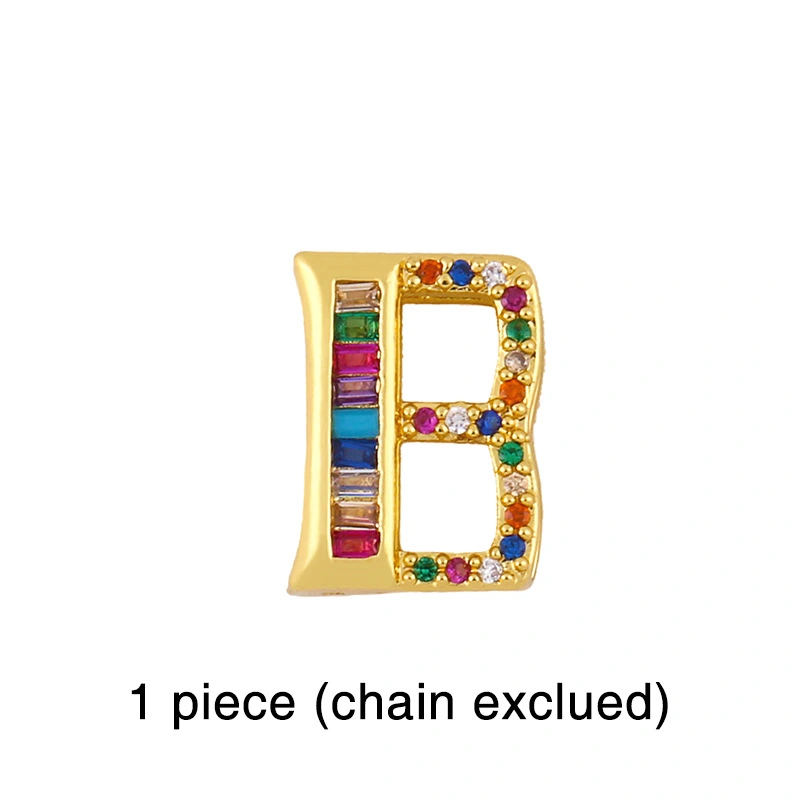 Clearance accessories European and American mesh strap bracelet personality DIY 26 letters mesh strap bracelet couple brc35