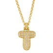 European and American letter necklace female 26 English letter pendant choker couple necklace net celebrity jewelry wholesale nkr11