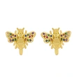 Clearance 2024 Temperament Earrings Style Crown C-Shaped Ear Bone Clip Micro-Inlaid Zircon Non-Piercing Earrings eru40