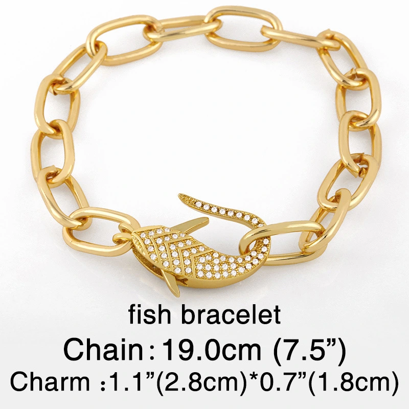 New bracelet women's European and American hip hop hip hop style jewelry diamond Cuban chain bracelet brc41
