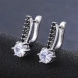  Hot selling new styles recommended exquisite European and American ladies' micro-inlaid zircon classic versatile earrings wholesale