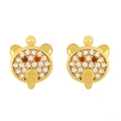 Clearance 2024 Korean ear clip no ear piercing women cute small bear ear clip jewelry simple earrings eru49