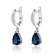 New exquisite and beautiful teardrop-shaped zircon earrings for women in Europe and America, wholesale jewelry